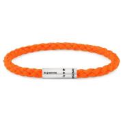 Le Gramme Fluorescerande Orange Nato Kabelarmband Orange, Unisex