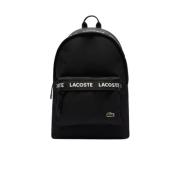 Lacoste Neocroc Seasonal Ryggsäck Tape Noir Black, Unisex