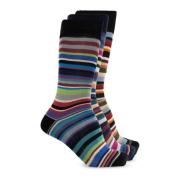 Paul Smith Trepack bomullsstrumpor Multicolor, Herr