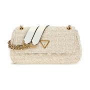 Guess Convertible X Ivory Multi Väska White, Dam