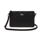 Lacoste Ikonisk Crossbody Väska Black, Dam