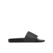 Polo Ralph Lauren Sliders Black, Herr