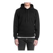 Replay Hoodie med huva Black, Herr