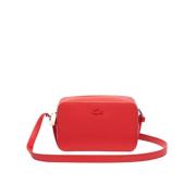 Lacoste Stiliga Cross Body Väskor Red, Dam