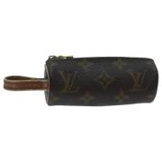 Louis Vuitton Vintage Pre-owned Canvas necessrer Brown, Dam