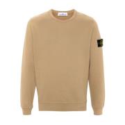 Stone Island Kompas Patch Sweatshirt Brown, Herr