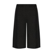 Alexander McQueen Mönstrade shorts Black, Herr