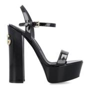 Dolce & Gabbana Platform Sandal Keira Black, Dam