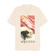 Alexander McQueen Multifärgade T-shirts och Polos Multicolor, Herr