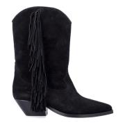 Isabel Marant Frynsglad Stilfull Kjol Black, Dam