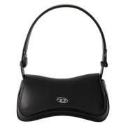 Diesel Läder Play Sac Elegant Design Black, Dam