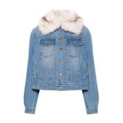 Ermanno Scervino Patch Jacka Blue, Dam