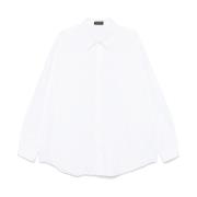 Balenciaga Vit Button-Up Skjorta White, Herr