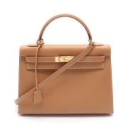 Hermès Vintage Pre-owned Laeder handvskor Brown, Dam