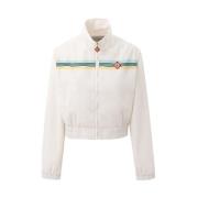 Casablanca Polyester Pullover i Weier-stil White, Dam