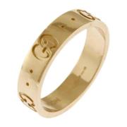 Gucci Vintage Pre-owned Roseguld ringar Yellow, Unisex