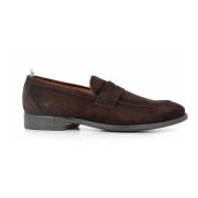 Officine Creative Brun Mocka Loafer Sko Brown, Herr