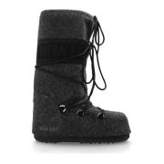 Moon Boot Snö stövlar MB Icon Felt Black, Dam