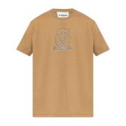 Iceberg T-shirt med tryck Brown, Herr