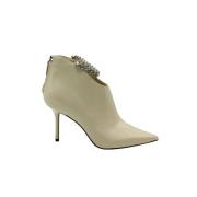 Jimmy Choo Pre-owned Pre-owned Laeder stvlar Beige, Dam