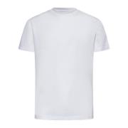 Low Brand Vita T-shirts och Polos White, Herr