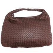 Bottega Veneta Vintage Pre-owned Laeder handvskor Brown, Dam