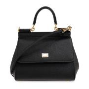 Dolce & Gabbana Handväska Sicily Medium Black, Dam