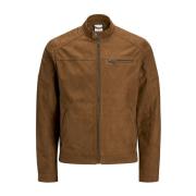 Jack & Jones Rocky Imitationsläderjacka Brown, Herr