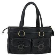 Celine Vintage Pre-owned Laeder handvskor Black, Dam