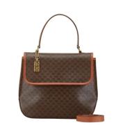 Celine Vintage Pre-owned Laeder axelremsvskor Brown, Dam