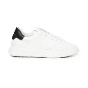 Philippe Model Kalv Sneakers med kontrastdetaljer White, Herr