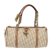 Dior Vintage Pre-owned Canvas dior-vskor Beige, Dam