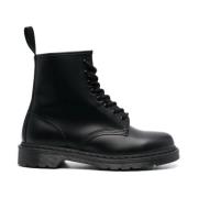 Dr. Martens Svarta Snörskor i Läder Black, Dam