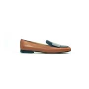 Prosperine Nappa Loafer med Plaque Brown, Dam