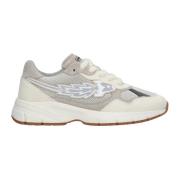 Enterprise Japan Vintage Sneakers med Samtida Flair Beige, Herr