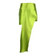 Simona Corsellini Elegant Polyester Kjol Green, Dam