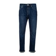 Brunello Cucinelli Klassiska Denimbyxor för Vardagsbruk Blue, Herr