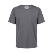 Iceberg Bomull T-shirt med logotyp Gray, Herr