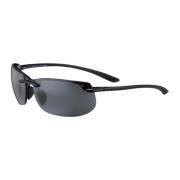 Maui Jim Stiliga solglasögon för utomhusaktiviteter Black, Unisex