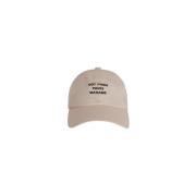 Drole de Monsieur Slogan Keps - Beige Färg Beige, Unisex