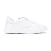 Philippe Model Logo Sneakers med Sidapplikation White, Herr