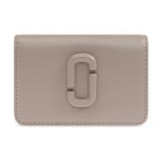 Marc Jacobs Plånbok The Marc Mini Beige, Dam