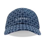 Givenchy Monogram-Jacquard Keps Blue, Herr