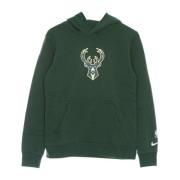 Nike Milwaukee Bucks Basket Hoodie Green, Herr