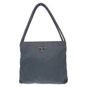 Prada Vintage Pre-owned Canvas prada-vskor Black, Dam