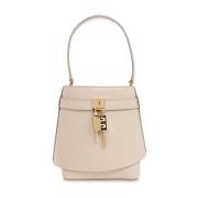 Givenchy Beige Axelväska med Guld Accents Beige, Dam