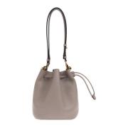 Furla Mini bucket axelväska Beige, Dam