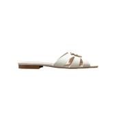 PINKO Stiliga Sandaler Marli 09 White, Dam