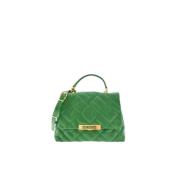 Carolina Herrera Vadderad Soufflé Handväska Grön Bimba 9 Green, Dam