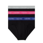 Calvin Klein Hip Brief 3-Pack Svart Underkläder Multicolor, Herr